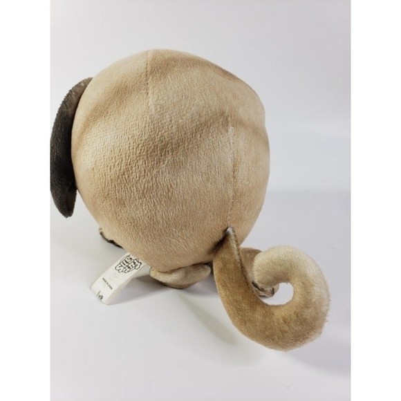 Pug Dog Fur Balls Plush Collectible Realistic Soft Toy Collectible 2016 - Picture 4 of 12